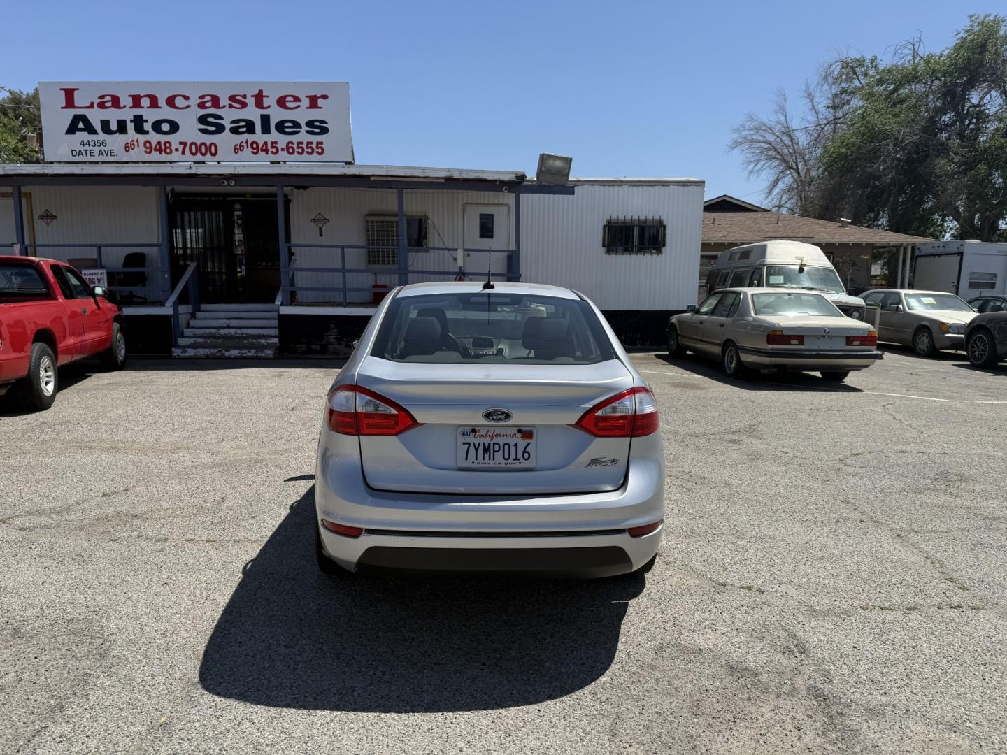 2017 Ford Fiesta S Sedan (3FADP4AJ3HM) with an 1.6L L4 DOHC 16V engine, MANUAL transmission, located at 44356 Date Ave., Lancaster, CA, 93534, (661) 945-6555, 34.688919, -118.139374 - Photo#3