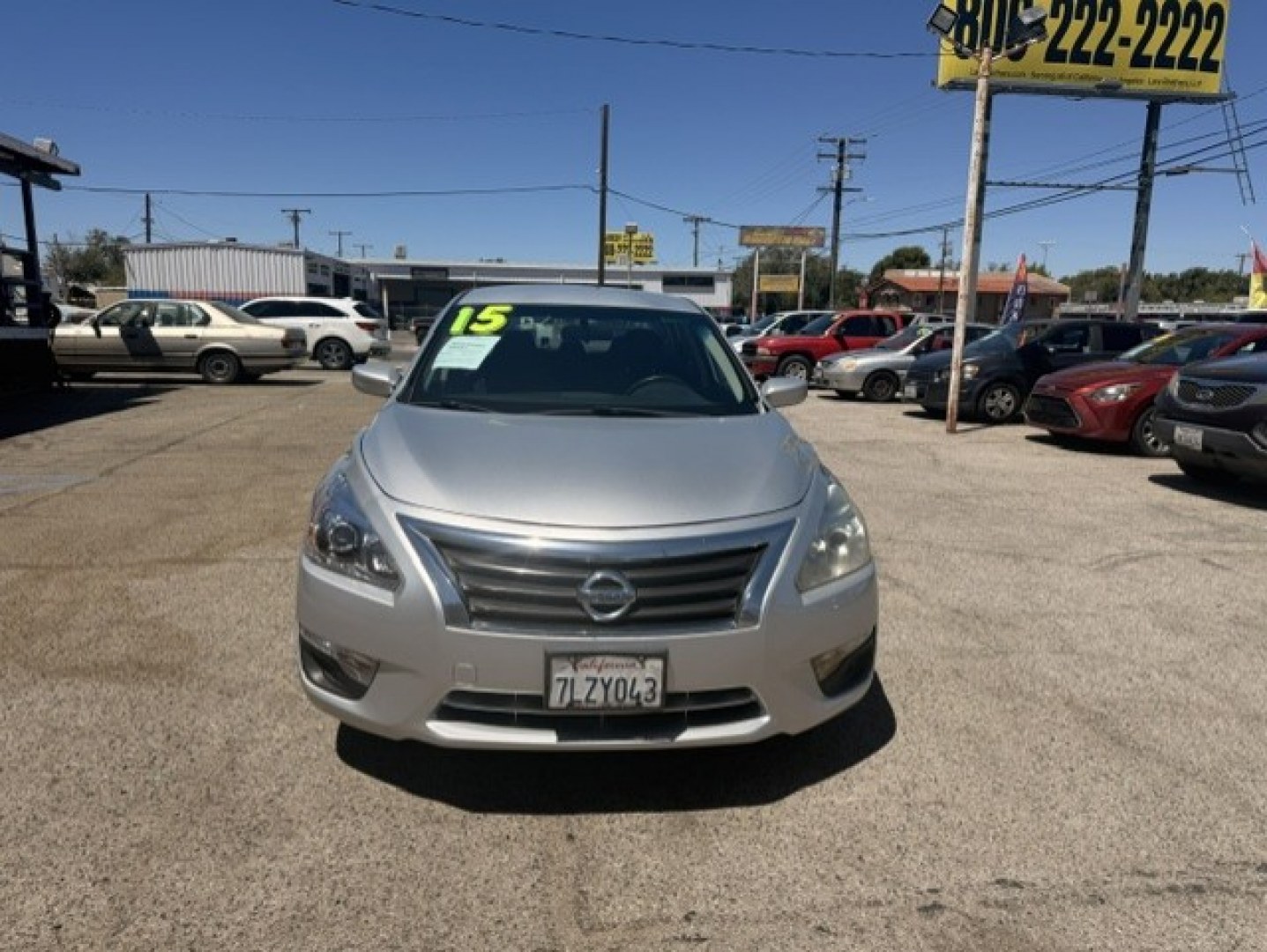 2015 Nissan Altima 2.5 S (1N4AL3AP3FN) with an 2.5L L4 DOHC 16V engine, CVT transmission, located at 44356 Date Ave., Lancaster, CA, 93534, (661) 945-6555, 34.688919, -118.139374- Photo#2
